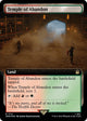 [Foil] Temple of Abandon (Extended Art) (Surge Foil) (1114) (Universes Beyond: Doctor Who)