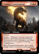 [Foil] Flaming Tyrannosaurus (Extended Art) (385) (Universes Beyond: Doctor Who)