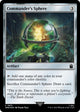 [Foil] Commander's Sphere (Surge Foil) (831) (Universes Beyond: Doctor Who)
