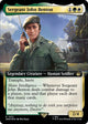 [Foil] Sergeant John Benton (Extended Art) (Surge Foil) (1032) (Universes Beyond: Doctor Who)