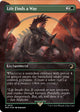 [Foil] Life Finds a Way (Borderless) (Emblem) (31) (Universes Beyond: Jurassic World Collection)