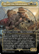 [Foil] Ellie and Alan, Paleontologists (Borderless) (Emblem) (35) (Universes Beyond: Jurassic World Collection)