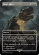 [Foil] Don't Move (Borderless) (1) (Universes Beyond: Jurassic World Collection)