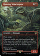 [Foil] Hunting Velociraptor (Borderless) (4) (Universes Beyond: Jurassic World Collection)