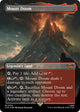 [Foil] Mount Doom (Borderless) (Surge Foil) (754) (Universes Beyond: The Lord of the Rings: Tales of Middle-earth)