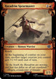 [Foil] Haradrim Spearmaster (Showcase Scrolls) (586) (Universes Beyond: The Lord of the Rings: Tales of Middle-earth)