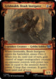Grishnakh, Brash Instigator (Showcase Scrolls) (585) (Universes Beyond: The Lord of the Rings: Tales of Middle-earth)