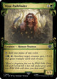 [Foil] Wose Pathfinder (Showcase Scrolls) (641) (Universes Beyond: The Lord of the Rings: Tales of Middle-earth)