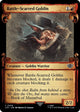 [Foil] Battle-Scarred Goblin (Showcase Scrolls) (566) (Universes Beyond: The Lord of the Rings: Tales of Middle-earth)