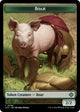 Boar // Merfolk (0003) Double-Sided Token (9 // 3) (The Lost Caverns of Ixalan)