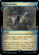 [Foil] Stern Scolding (Showcase Scrolls) (522) (Universes Beyond: The Lord of the Rings: Tales of Middle-earth)