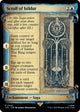 [Foil] Scroll of Isildur (Showcase Scrolls) (520) (Universes Beyond: The Lord of the Rings: Tales of Middle-earth)
