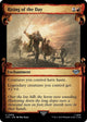 [Foil] Rising of the Day (Showcase Scrolls) (596) (Universes Beyond: The Lord of the Rings: Tales of Middle-earth)