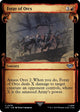 [Foil] Foray of Orcs (Showcase Scrolls) (579) (Universes Beyond: The Lord of the Rings: Tales of Middle-earth)