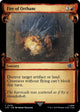 [Foil] Fire of Orthanc (Showcase Scrolls) (578) (Universes Beyond: The Lord of the Rings: Tales of Middle-earth)