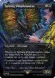 [Foil] Spitting Dilophosaurus (Borderless) (Emblem) (29) (Universes Beyond: Jurassic World Collection)