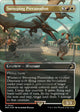 [Foil] Swooping Pteranodon (Borderless) (Emblem) (44) (Universes Beyond: Jurassic World Collection)