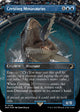 [Foil] Cresting Mosasaurus (Borderless) (Emblem) (28) (Universes Beyond: Jurassic World Collection)