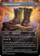 [Foil] Lightning Greaves (Borderless) (114) (The Lost Caverns of Ixalan)
