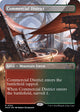 [Foil] Commercial District (Borderless) (324) (Murders at Karlov Manor)