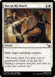 [Foil] Not on my Watch (28) (Murders at Karlov Manor)