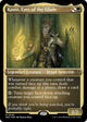 [Foil] Kaust, Eyes of the Glade (Display Commander) - Thick Stock (49) (Murders at Karlov Manor)