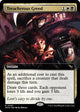 [Foil] Treacherous Greed (Extended Art) (420) (Murders at Karlov Manor)