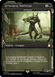 [Foil] Scrounging Deathclaw - Tarmogoyf (Showcase) (Surge Foil) (877) (Universes Beyond: Fallout)