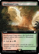 [Foil] Rootbound Crag (Extended Art) (Surge Foil) (1032) (Universes Beyond: Fallout)