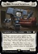 [Foil] Yes Man, Personal Securitron (Extended Art) (373) (Universes Beyond: Fallout)