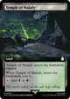 [Foil] Temple of Malady (Extended Art) (Surge Foil) (1048) (Universes Beyond: Fallout)