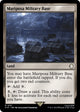 [Foil] Mariposa Military Base (151) (Universes Beyond: Fallout)