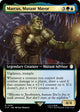 [Foil] Marcus, Mutant Mayor (Extended Art) (418) (Universes Beyond: Fallout)