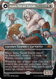 [Foil] Ajani, Nacatl Pariah (Borderless) (Textured Foil) (468) (Modern Horizons 3)
