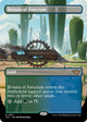 [Foil] Botanical Sanctum (Borderless) (301) (Outlaws of Thunder Junction)