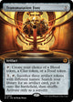[Foil] Transmutation Font (Extended Art) (93) (Outlaws of Thunder Junction: The Big Score)