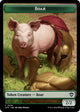 Boar // Drake Double-Sided Token (16 // 5) (Outlaws of Thunder Junction)