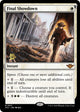 [Foil] Final Showdown (11) (Prerelease Cards)