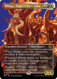 [Foil] Phlage, Titan of Fire's Fury (Borderless) (379) (Modern Horizons 3)