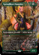 [Foil] Springheart Nantuko (Borderless) (341) (Modern Horizons 3)