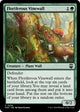[Foil] Floriferous Vinewall (Ripple Foil) (228) (Modern Horizons 3)