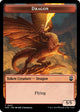 Dragon // Copy Double-Sided Token (12 // 1) (Modern Horizons 3)