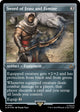[Foil] Sword of Feast and Famine (Foil Etched) (261) (Universes Beyond: Assassin's Creed)