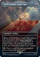 [Foil] Staff of Eden, Vault's Key (Borderless) (123) (Universes Beyond: Assassin's Creed)