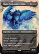 [Foil] Maha, Its Feathers Night (Borderless) (289) (Bloomburrow)