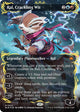 [Foil] Ral, Crackling Wit (Borderless) (Raised Foil) (353) (Bloomburrow)