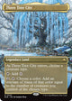 [Foil] Three Tree City (Borderless) (0340) (340) (Bloomburrow)