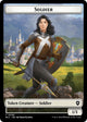 Soldier // Citizen Double-Sided Token (8 // 33) (Bloomburrow)