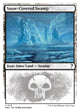 Snow-Covered Swamp (White Border) (118) (Mystery Booster 2)