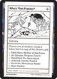 Who's That Praetor? (Mystery Booster 2 Playtest Cards)
